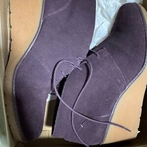 Women’s  Purple Suede Shoes